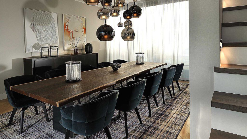 Humboldt Lounge im Nº3 Schinkelplatz in Berlin-Mitte mit großzügigen Flächen und ruhiger Lichtstimmung